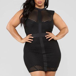 Fashion Nova In Case You Forgot Dress 1X NWT